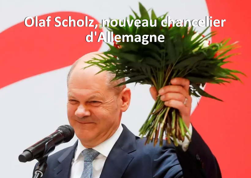 Olaf Scholz, nouveau chancelier d'Allemagne