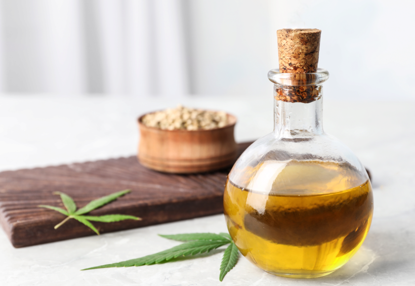 Huile de chanvre et CBD pour la cuisine