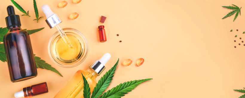 Fleurs, gélules et huile de CBD contre le stress